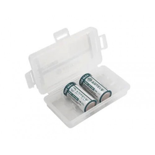 Аккумуляторные батареи RCR123 ARTELV 3.7V Li-Ion 750 mAh в Ачинске