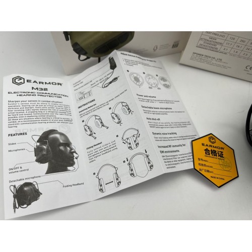 EARMOR M32 активные тактические наушники в Ачинске