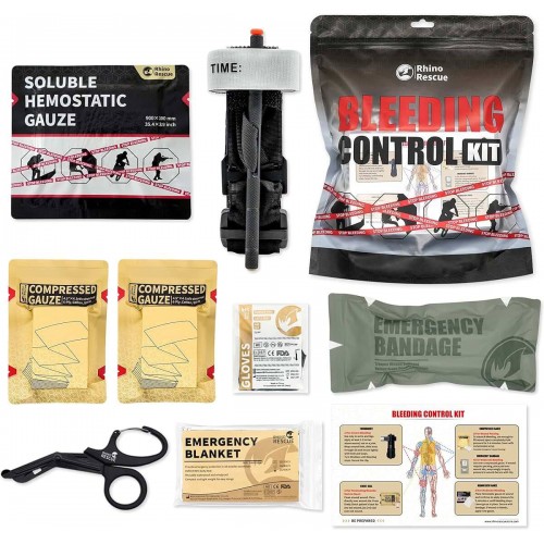 Комплект для остановки кровотечений «Bleeding Control Kit» Rhino Rescue в Ачинске