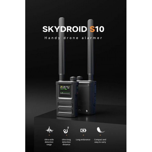Детектор-обнаружитель дронов SKYDROID S-10 / «СОКОЛ 10» в Ачинске портативный всенаправленный