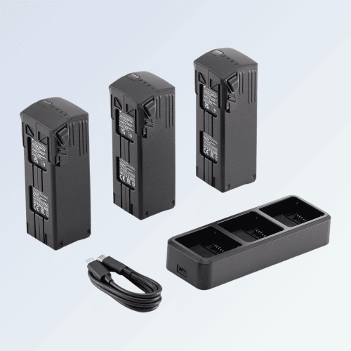 Набор аккумуляторов 3 шт для DJI Mavic 3 + хаб зарядки в Ачинске