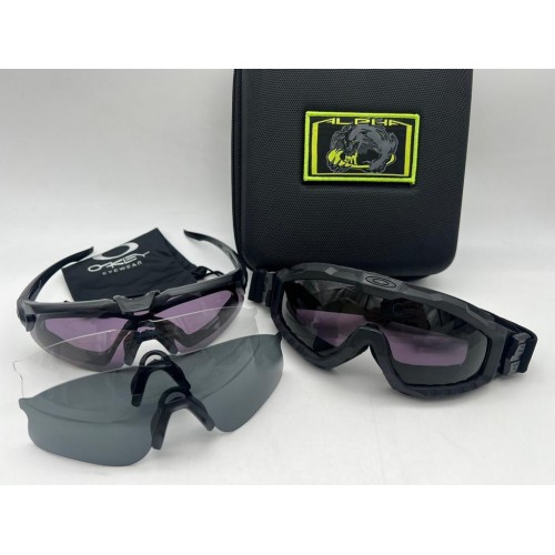 Тактические ударопрочные очки OAKLEY Alpha 2в1 в Ачинске