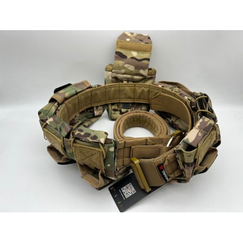 Пояс разгрузочный YAKEDA тактический с подсумками в Ачинске