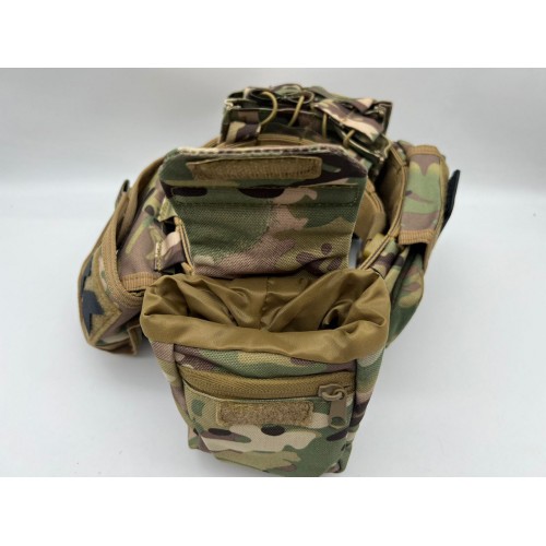 Пояс разгрузочный YAKEDA тактический с подсумками в Ачинске