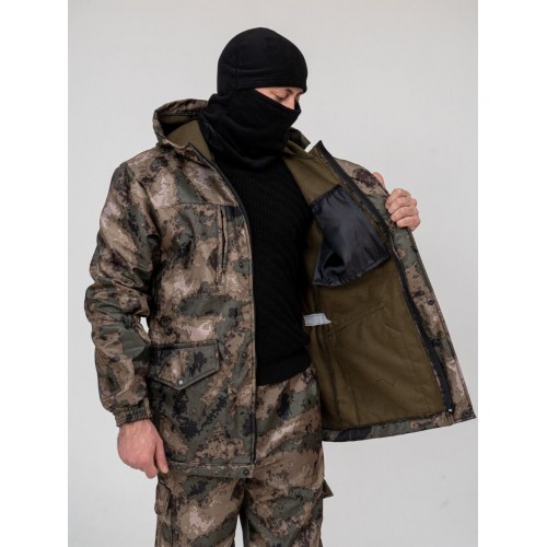 Костюм Горка-Demi (демисезонный) ткань Polarfleece рип-стоп (Softshell) в Ачинске