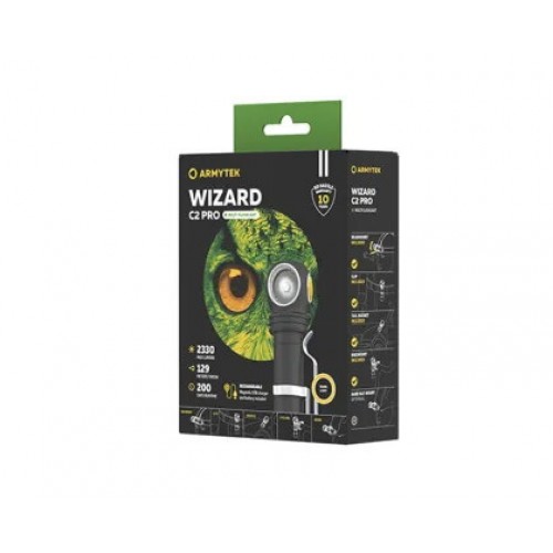 Мультифонарь Armytek Wizard C2 Pro Magnet USB (теплый свет) в Ачинске