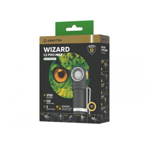 Мультифонарь Armytek Wizard C2 Pro Max Magnet USB (теплый свет) в Ачинске