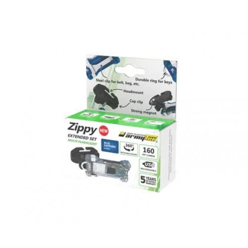 Наключный фонарь Armytek Zippy Extended Set (Blue Sapphire) в Ачинске