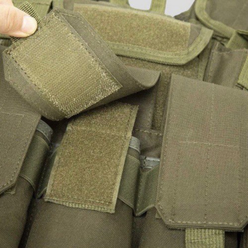 Тактический разгрузочный жилет «5 / пять карманов» с подсумками Tactical Molle Plate Carrier для съемных бронепластин в Ачинске