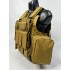 Тактический разгрузочный жилет «5 / пять карманов» с подсумками Tactical Molle Plate Carrier для съемных бронепластин в Ачинске